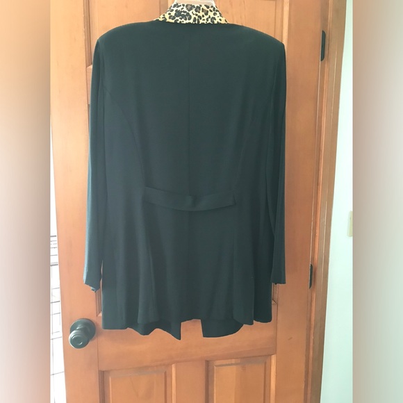 Vintage Dani Max Double Breasted Leopard Collared Jacket sz 12 - Picture 3 of 5